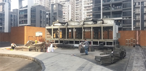 《商用冷卻塔噪聲處理方法》align="" 商用冷卻塔噪聲處理方法