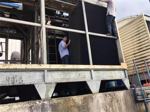 圓形冷卻塔堵漏問題的解決方案,圓形冷卻塔型號(hào)及參數(shù)